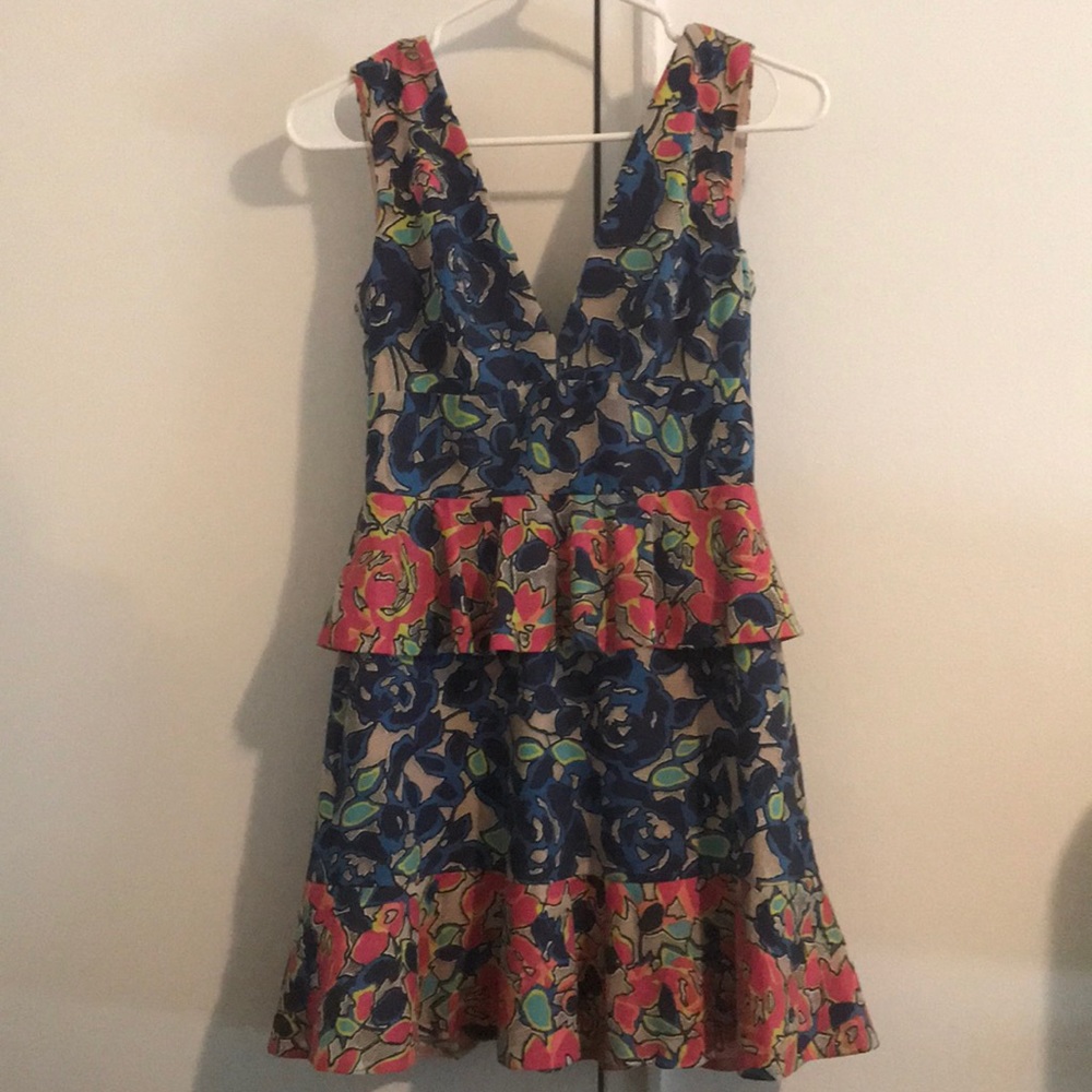Floral cocktail dress